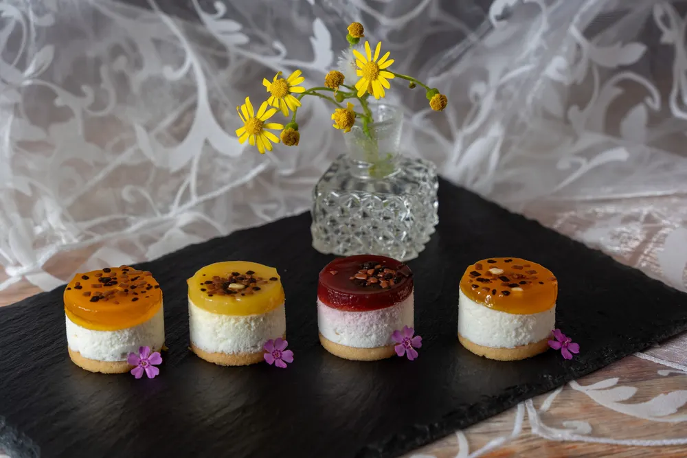 Mini Cheesecake Garden