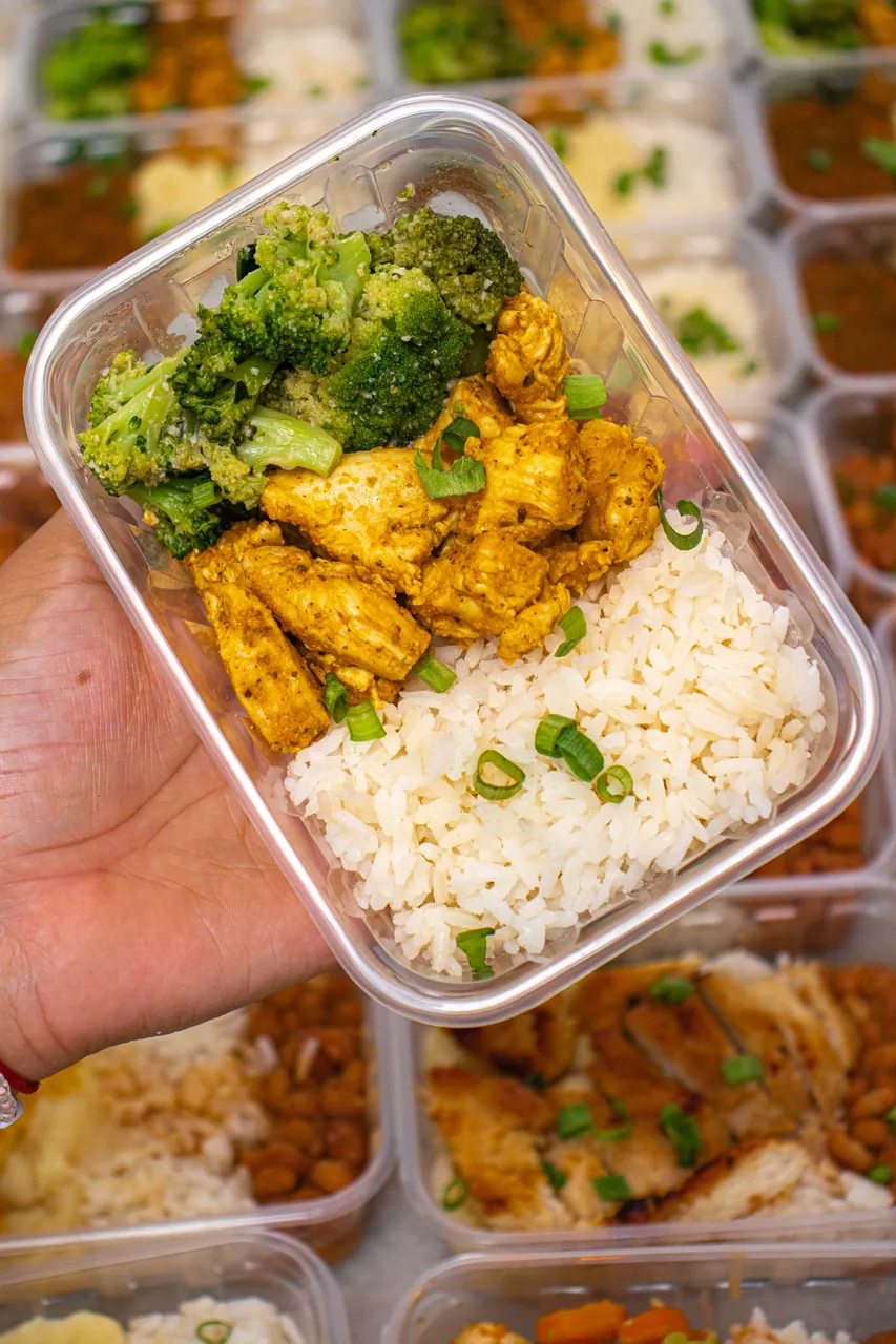 Nasi Kotak Ayam Rempah
